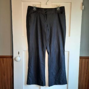 WILLI SMITH Grey Straight Leg Dress Pants sz6